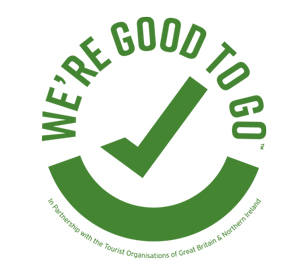 Visit England 'We're Good to Go' logo