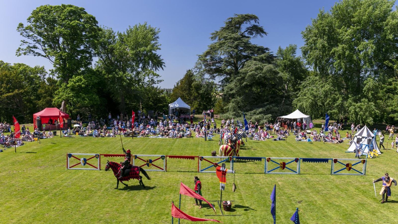 Joust at Hedingham Castle 