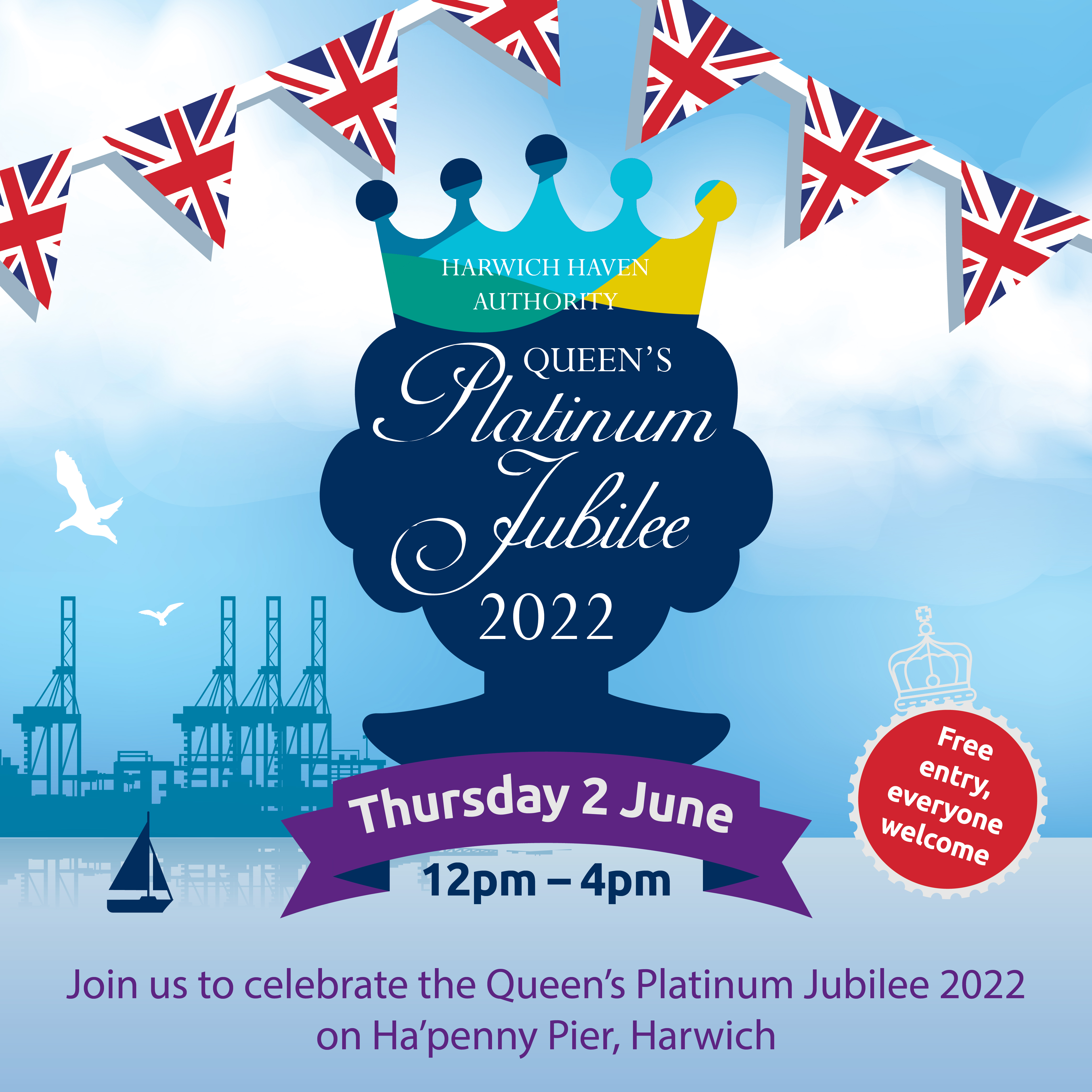 Queen's Platinum Jubilee Celebrations On Ha'penny Pier, Harwich - Family  Event In Harwich, Harwich - Visit Essex