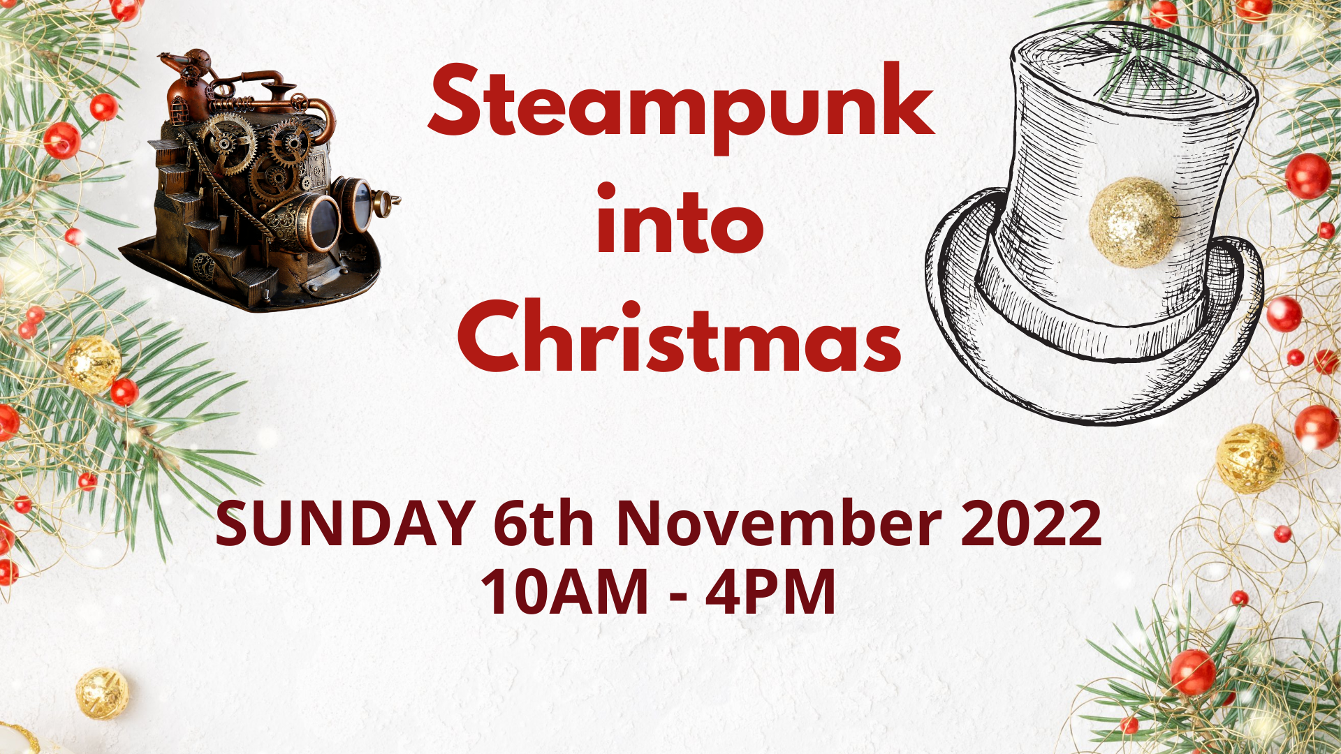 Moot House Christmas Eve 2022 Steampunk Into Christmas - Christmas Event In Maldon, Maldon - Visit Essex