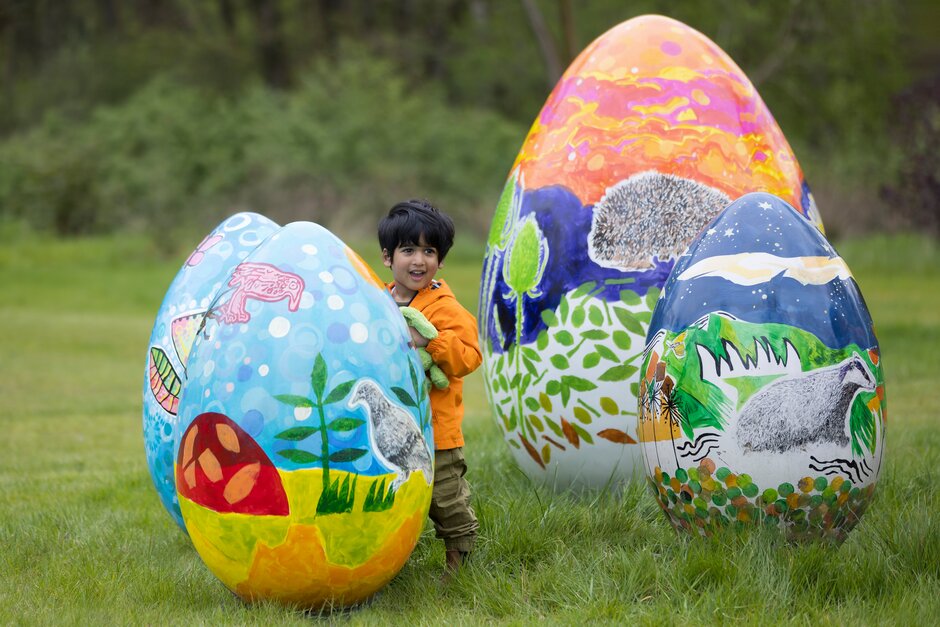 An easter egg hunt sales