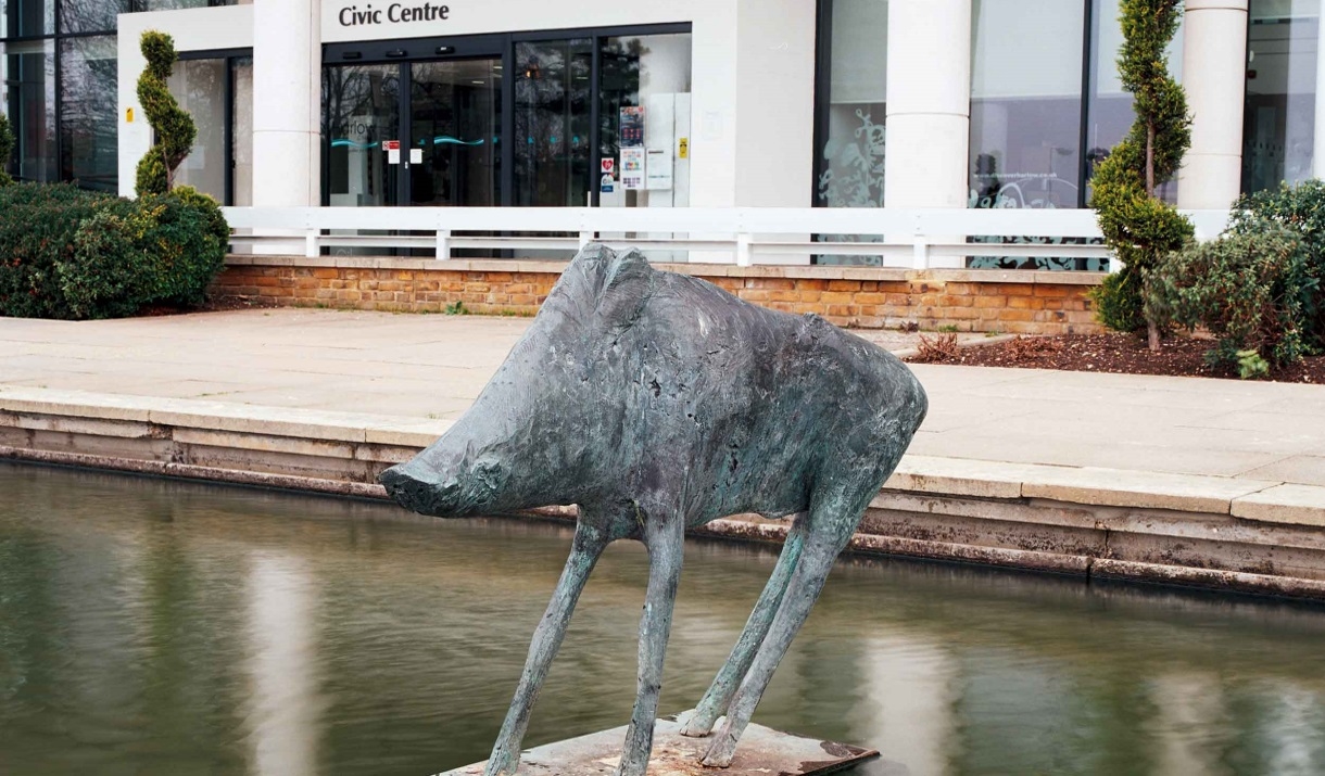 Harlow Sculpture Town Art Gallery in Harlow, Harlow Essex